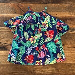 Janie and Jack Tropical Print infant dress 6-12 months